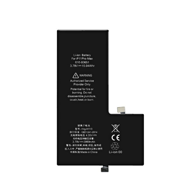 Apple iPhone 11 Pro Max-hoz 4.000mAh helyettesítő akkumulátor (616-00651)