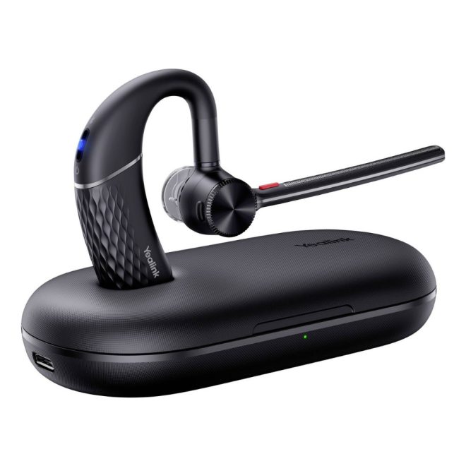 Yealink BH71 vezeték nélküli Bluetooth headset - fülre akasztható, zajszűrős mikrofon, kristálytiszta hang, irodai és mobiltelefonos használatra