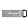 Kingston DataTraveler Kyson 64GB USB 3.2 Gen 1 pendrive - gyors adatátvitel, tartós fémházas kialakítás, szürke-fekete szín, kompakt és megbízható tárolás