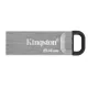 Kingston DataTraveler Kyson 64GB USB 3.2 Gen 1 pendrive - gyors adatátvitel, tartós fémházas kialakítás, szürke-fekete szín, kompakt és megbízható tárolás