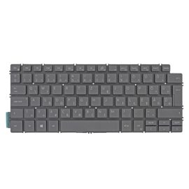   Dell Inspiron 5406 2 in 1 gyári új, magyar, szürke, háttér-világításos billentyűzet (NHK4K)