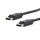 DisplayPort összekötő kábel 1m Apa-Apa - nagy felbontású kép- és hangátvitel, erős csatlakozók, megbízható jelminőség dokkolóhoz, monitorhoz és laptophoz, PC-hez
