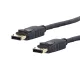 DisplayPort összekötő kábel 1m Apa-Apa - nagy felbontású 4K UHD kép- és hangátvitel, erős csatlakozók, megbízható jelminőség dokkolóhoz, monitorhoz és laptophoz, PC-hez