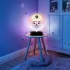 Mancs Őrjárat Rubble LED neon asztali lámpa, éjjeli lámpa állványon, USB csatlakozóval