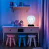 Mancs Őrjárat mancs LED neon asztali lámpa, éjjeli lámpa állványon, USB csatlakozóval