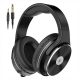 OneOdio DJ fejhallgató - Studio HiFi minőség, vezetékes kialakítás 3,5mm és 6,35mm jack csatlakozóval, Hi-Res Audio hangzás, kényelmes fülpárnákkal hosszú használathoz