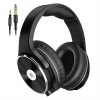 OneOdio DJ fejhallgató - Studio HiFi minőség, vezetékes kialakítás 3,5mm és 6,35mm jack csatlakozóval, Hi-Res Audio hangzás, kényelmes fülpárnákkal hosszú használathoz