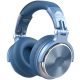 OneOdio DJ fejhallgató Pro 10 Deep Blue - vezetékes Hi-Res Audio hangzás, 3,5mm és 6,35mm jack csatlakozó, erőteljes basszus, kényelmes fülpárnák stúdióhoz és DJ használatra