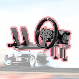   Moza Racing - R3 PC kormány szett (Direct Drive, R3 bázis, ES kormány, SR-P Lite pedál, bilincs) (RS074)
