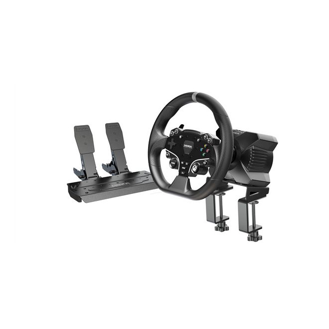 Moza Racing csomag - R3 PC/XBOX Szimulátor szett (Direct Drive, R3 bázis, ESX kormány, SR-P Lite pedál, bilincs)