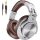 OneOdio DJ fejhallgató Fusion A71 Silver - vezetékes Hi-Res Audio hangzás, 3,5mm és 6,35mm jack csatlakozó, kényelmes memóriahabos fülpárnák, ideális DJ-knek és stúdióhoz