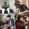 OneOdio DJ fejhallgató Fusion A71 Silver - vezetékes Hi-Res Audio hangzás, 3,5mm és 6,35mm jack csatlakozó, kényelmes memóriahabos fülpárnák, ideális DJ-knek és stúdióhoz