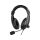Sandberg Large MiniJack headset - kényelmes viselet, kristálytiszta hangzás, 3,5mm csatlakozó, ideális online meetingekhez, játékhoz és mindennapi használatra