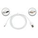 Samsung Gyári Galaxy S8, S9, S10, S20, S21, S22, S23, S24 USB to USB-C (Type-C) adat, töltőkábel kábel 1m, fehér (EP-DG970BWE)