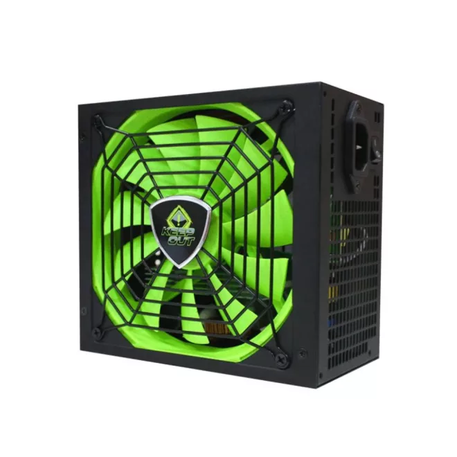 KEEP OUT 1000W Gamer Desktop Moduláris Tápegység, 14cm ventilátor, Aktív PFC 85% (FX1000MU)