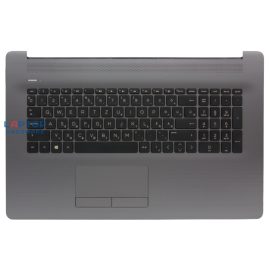   HP 470 G7 gyári új magyar szürke-fekete, háttérvilágításos billentyűzet modul touchpaddel (L83727-211)