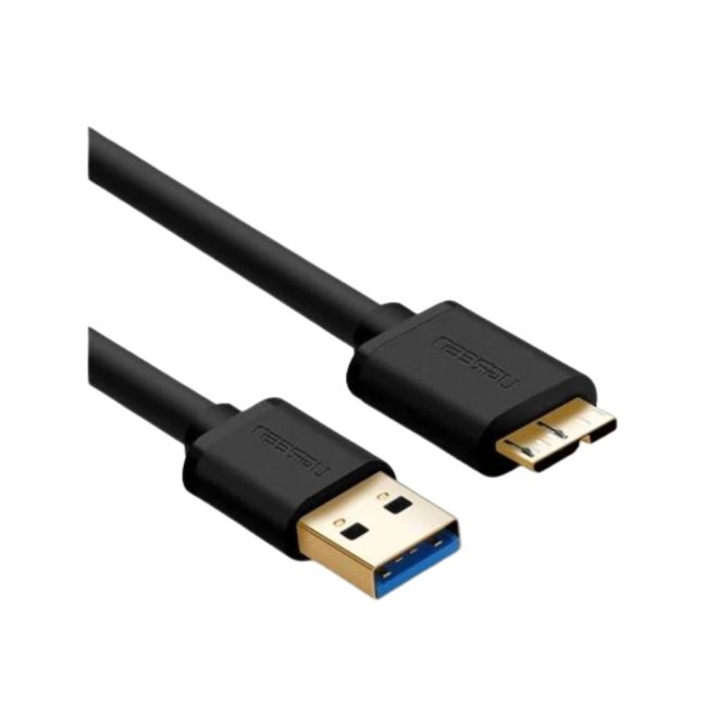 USB 3.0 (apa) - Micro B USB (apa) Átalakító Kábel, 0,5m (COPBD)