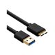 USB 3.0 (apa) - Micro B USB (apa) Átalakító Kábel, 0,5m (COPBD)