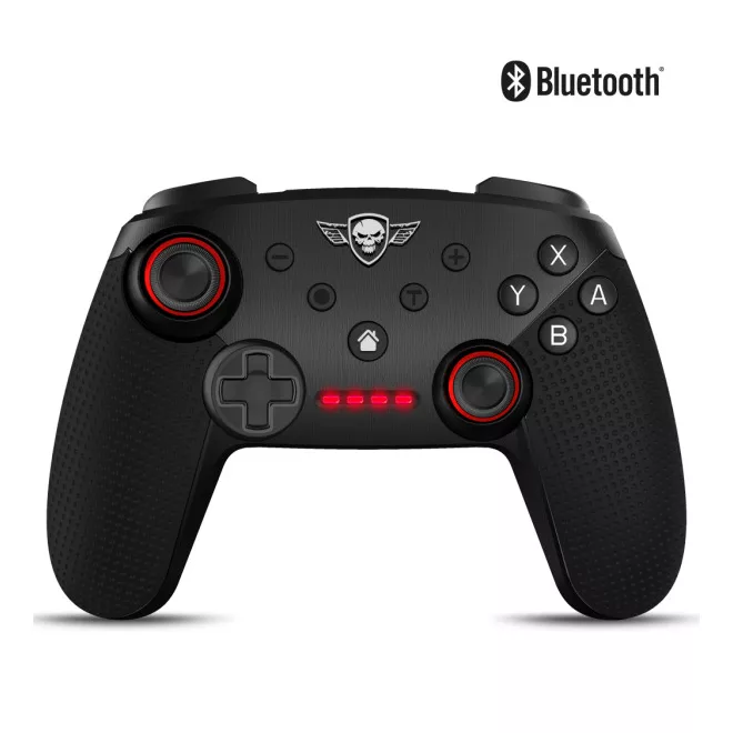 Spirit of Gamer Gamepad Vezeték Nélküli - Pro Gaming Bluetooth Nintendo Switch (Vibration, fekete)