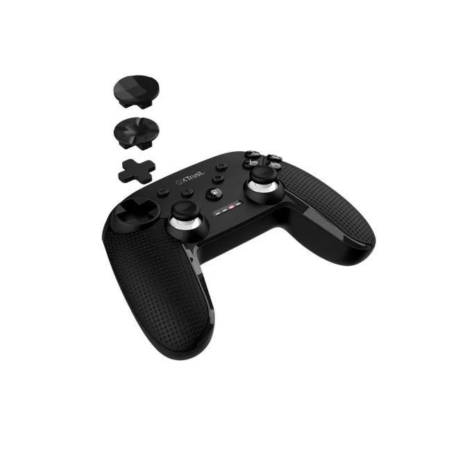 Trust Gamepad Vezeték nélküli - GXT 542 Muta (Playstation design; fekete; PC, switch, konzol kompatibilis.)