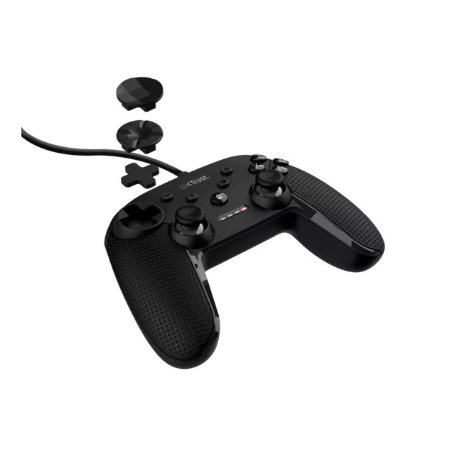 Trust Gamepad - GXT 541 Muta (Playstation design; fekete; PC kompatibilis.)