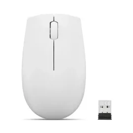   Lenovo 300 vezeték nélküli USB optikai egér, tartozék 1 db AA elemmel, szürke, Cloud Grey (L300)
