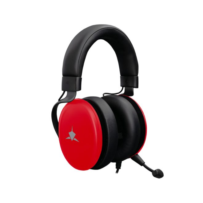 White Shark ELEPHANT piros, vezetékes Gamer fejhallgató, mikrofonnal  (GH-2540R)