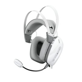   White Shark GOTTAN fehér, vezetékes Gamer fejhallgató, mikrofonnal  (GH-2446W)