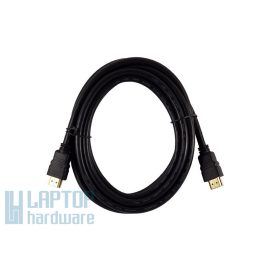   3m HDMI összekötő kábel - Apa/Apa csatlakozóval, fekete színben, 2K felbontás támogatással, éles kép- és tiszta hangátvitelhez TV-hez, monitorhoz és PC-hez