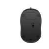 HP 1000 fekete USB vezetékes optikai egér (4QM14AA)