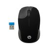 HP Wireless Mouse 200 fekete vezeték nélküli optikai egér (X6W31AA)