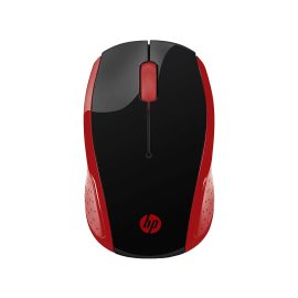   HP Wireless Mouse 200 fekete-piros vezeték nélküli optikai egér (2HU82AA)