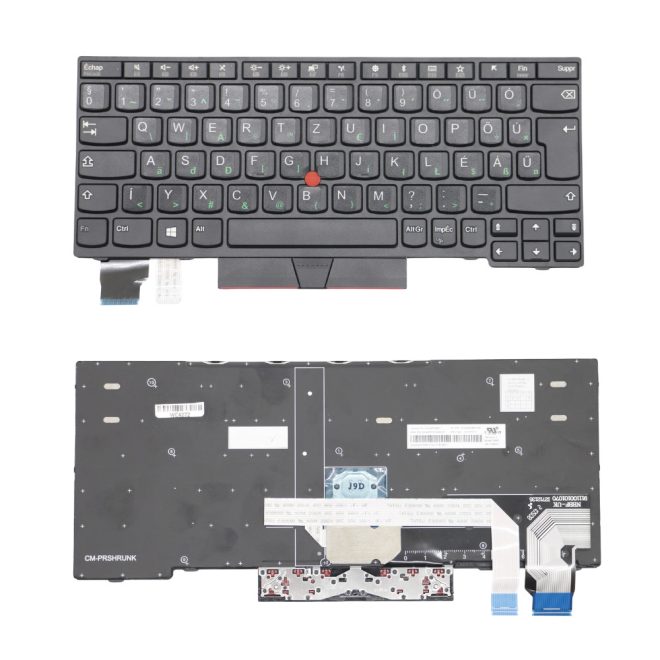 Lenovo ThinkPad X395 fekete magyarított Laptop billentyűzet