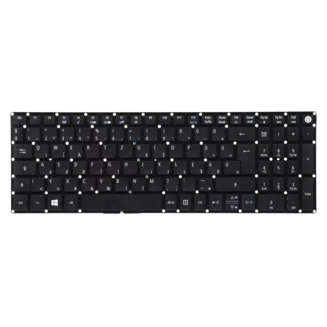 Acer Aspire A315-33 fekete magyar Laptop billentyűzet