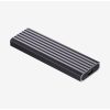 Hiksemi M.2 NVME SSD külső alumínium ház USB-C (TYPE-C) és USB 3.2 kábellel (Támogatott SSD méret: 2230, 2242, 2260, 2280) (MDC1)