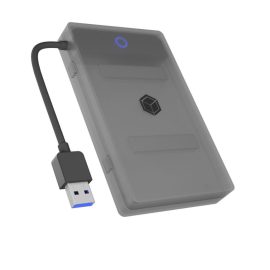   Raidsonic IcyBox 2.5 inch SATA - USB 3.2 Gen 1 külső winchester ház (csavarmentes) (IB-AC603B-U3)