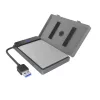 Raidsonic IcyBox 2.5 inch SATA - USB 3.2 Gen 1 külső winchester ház (csavarmentes) (IB-AC603B-U3)