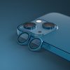 Apple iPhone 13 / 13 Mini-hez kamera lencse védő üveg – 2 db kék színű készlet, karc- és ütésálló védelem, pontos illeszkedés a tiszta és éles fotók megőrzéséhez