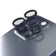 Apple iPhone 15 Pro / 15 Pro Max-hoz kamera lencse védő üveg – 3 db kék színű készlet, karc- és ütésálló védelem, pontos illeszkedés a tiszta és éles fotók megőrzéséhez