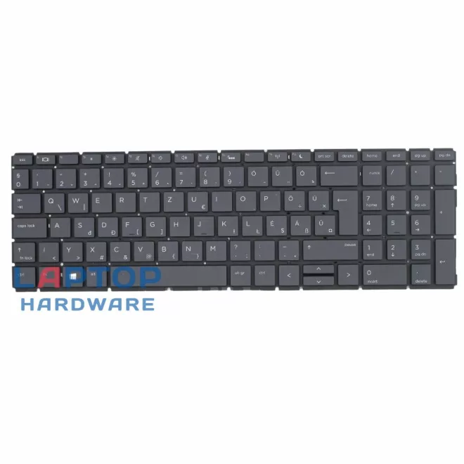 HP ProBook 650 G8 ezüst-fekete magyar Laptop billentyűzet