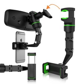   Univerzális visszapillantó tükörre szerelhető telefontartó – 50–100 mm szélességhez
