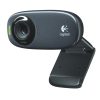 Logitech C310 webkamera (960-001065) – HD 720p felbontás, 1,2 megapixeles érzékelő, beépített mikrofon és univerzális csipesz. Tökéletes videóhívásokhoz, online meetingekhez és otthoni használatra