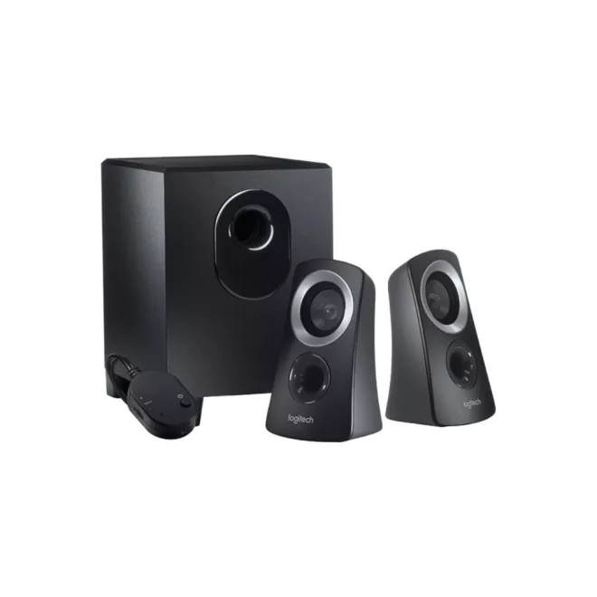 Logitech Z313 2.1 hangfal szett mélynyomóval 50W, fekete(980-000413)