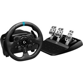   Logitech G923 TRUEFORCE szimulátoros kormány + 3-as pedál szett– Fekete (941‑000149)