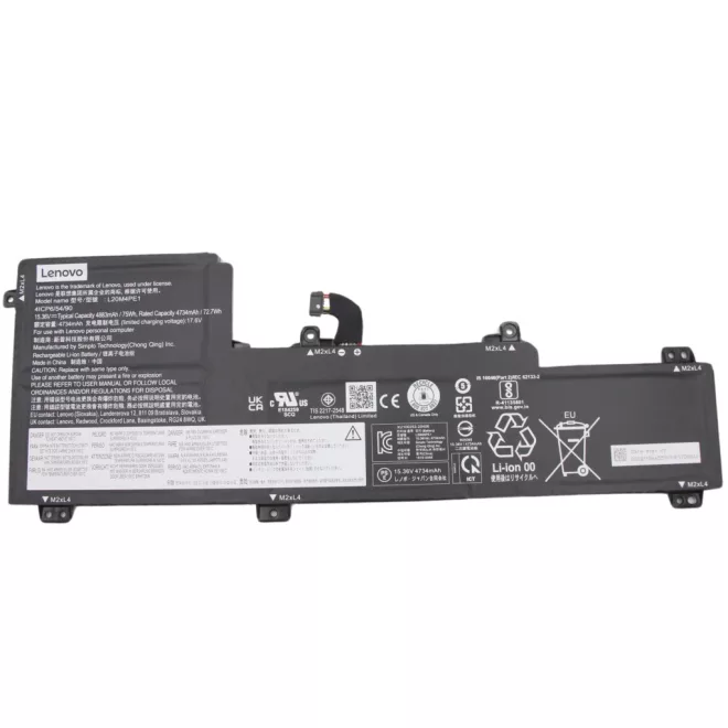 Lenovo IdeaPad 5 Pro 16IAH7 gyári új 4 cellás 4883mAh akkumulátor (L20M4PE1)