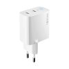 Univerzális 40W 2x USB-C GaN PD QC Gyors töltő  (Forever - TC-06-40CC)