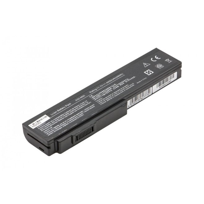 Medion MD97723 Laptop Akkumulátor, új, gyárival megegyező minőségű helyettesítő, 6 cellás (4400mAh)