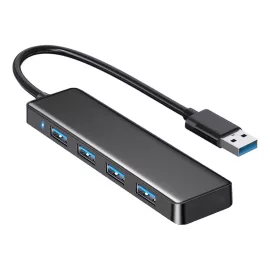 USB elosztó HUB, port replikátor, 4db USB 3.0 porttal