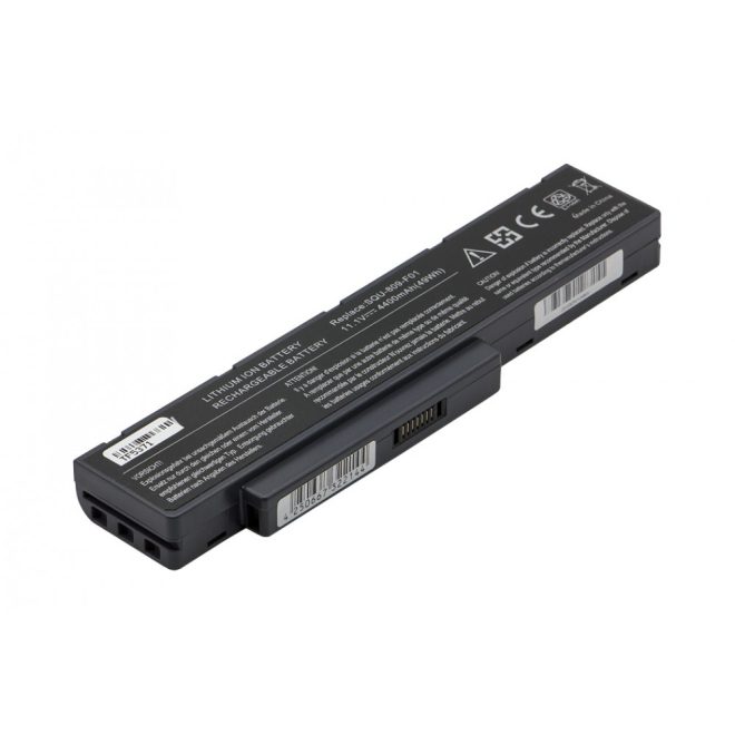 Packard Bell A52E Laptop Akkumulátor, új, gyárival megegyező minőségű helyettesítő, 6 cellás (4400mAh)