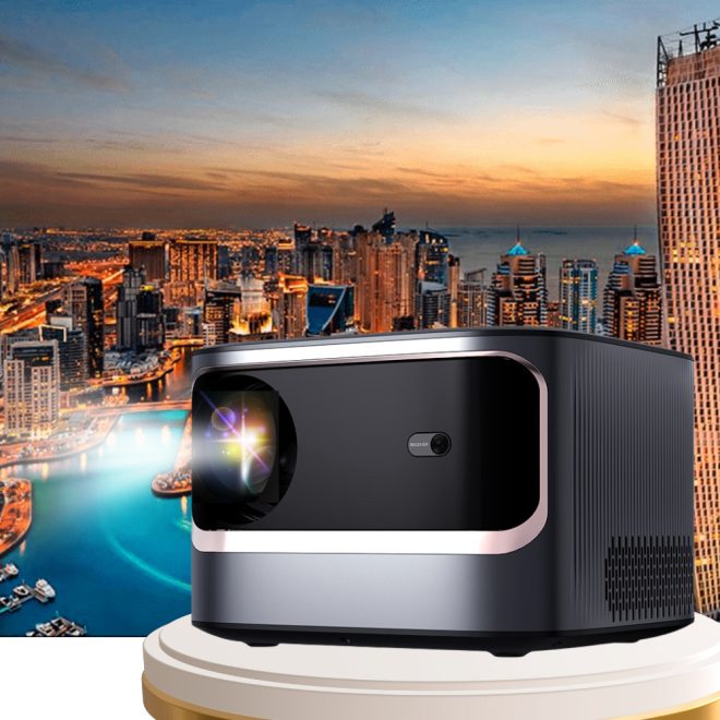 Aokang AK-41 Full HD LED Projektor Natív 1920x1080p | WiFi | szürke | 850 ANSI Lumen | MAGYAR nyelvű menüvel